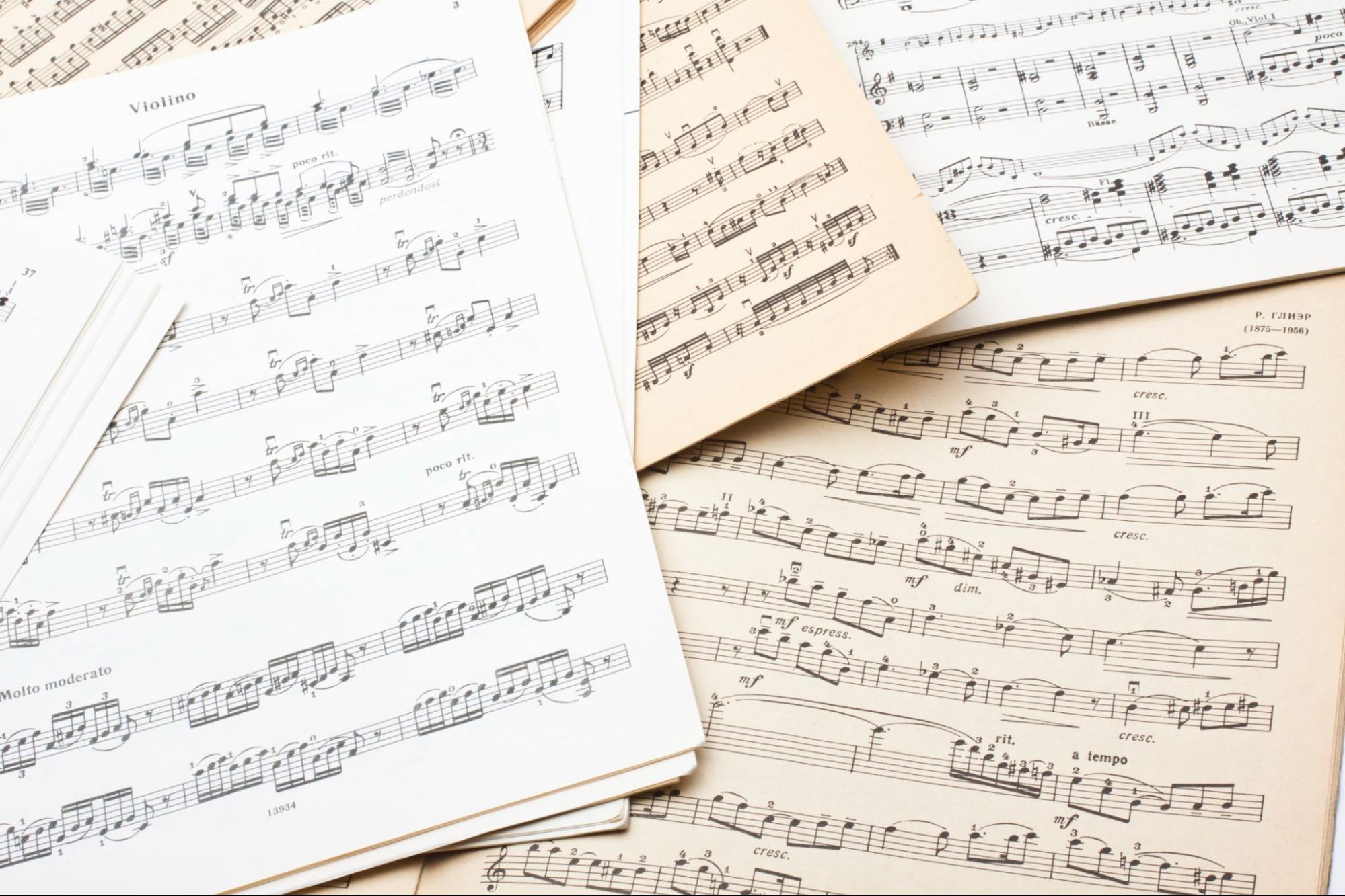 como leer la partitura